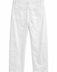 Jeans blanc ballon