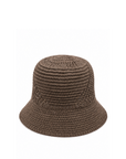 Chapeau Bob ajouré taupe