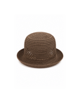Chapeau Bob ajouré taupe