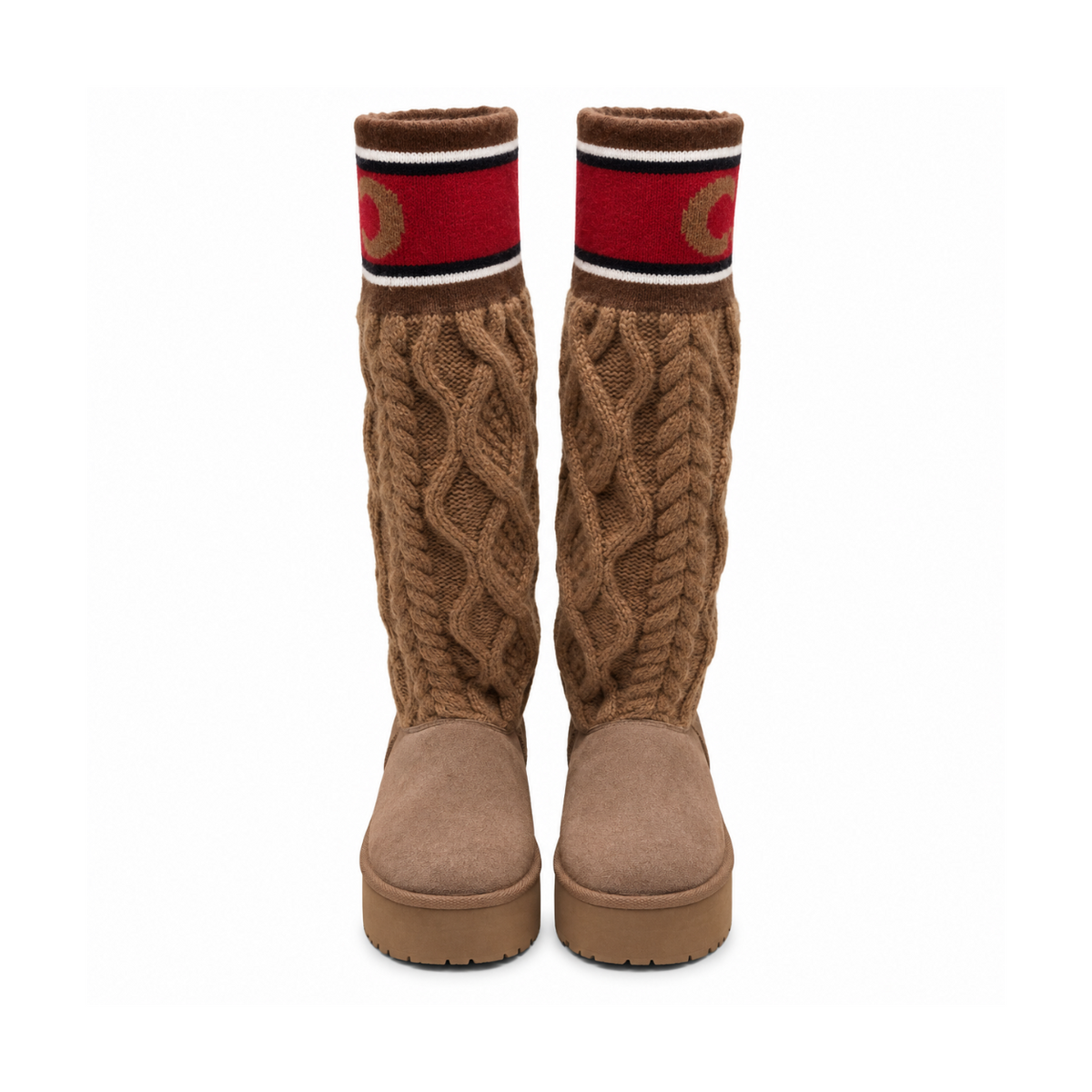 Bottes chaussette coffee COO