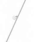 Bracelet coeur argent