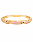 Bracelets en laiton beige
