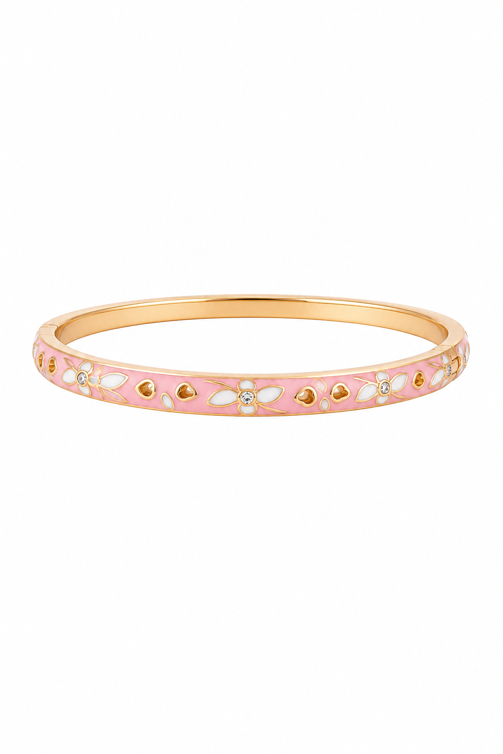 Bracelet en laiton rose