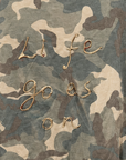 Sweat-shirt camouflage beige