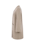 Interdee taupe knitted cardigan