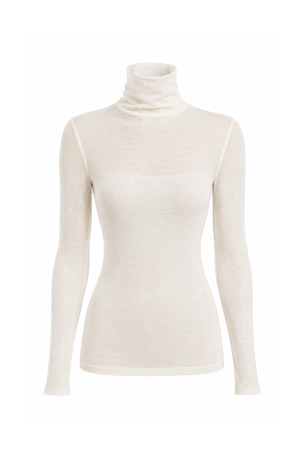 Pull chaussette laine/soie écru Interdee