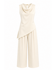 Top Mariley asymétrique écru