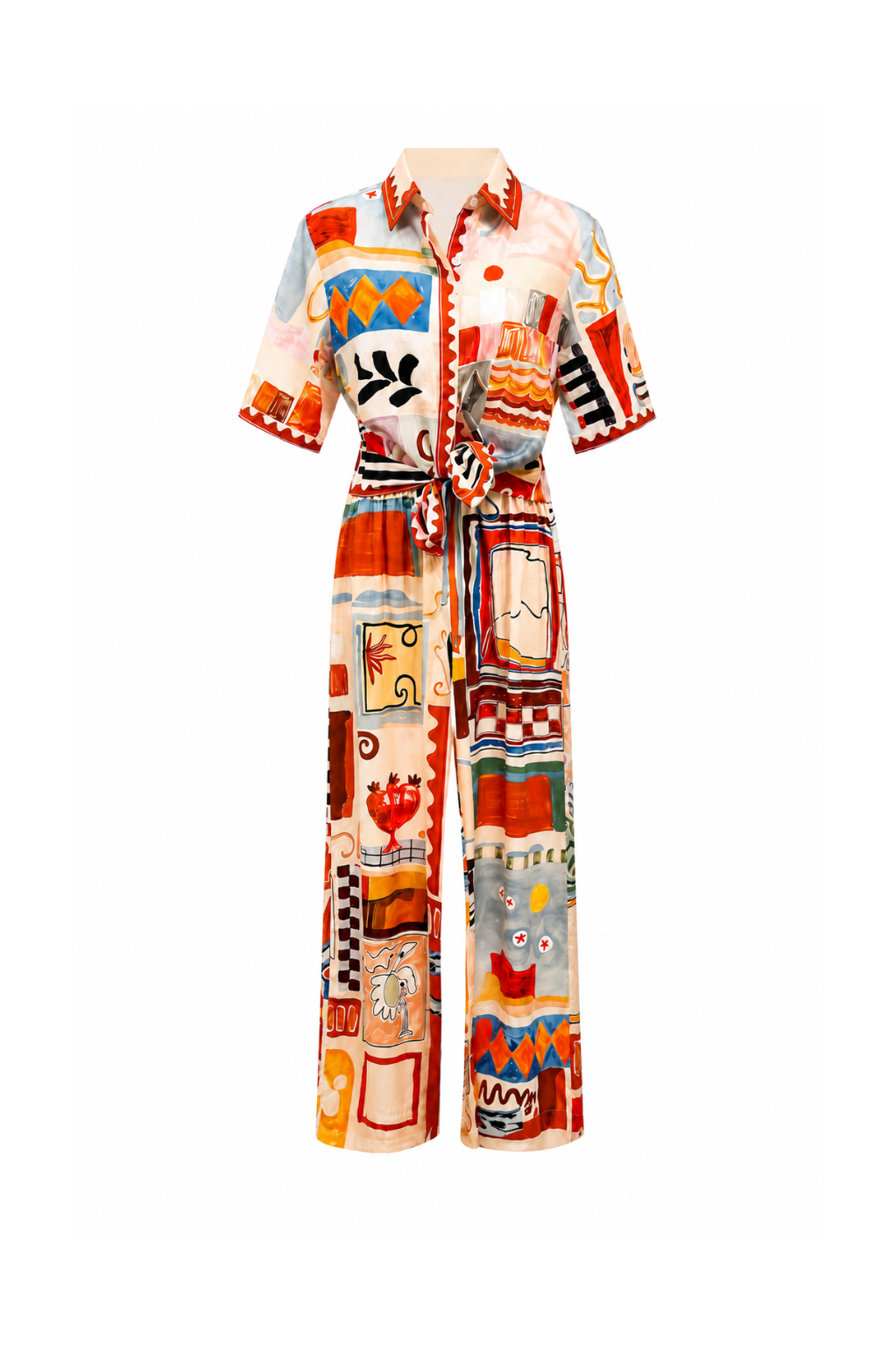 Pantalon motifs ethniques