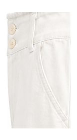 Jeans blanc MAXI LARGE