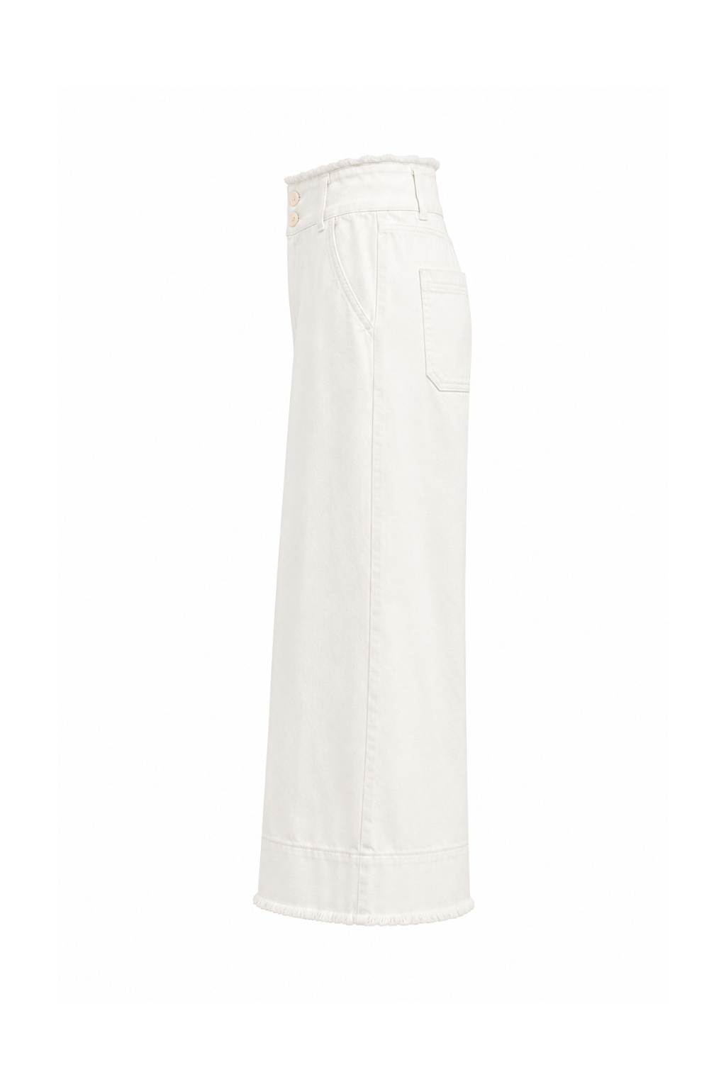 Jeans blanc MAXI LARGE
