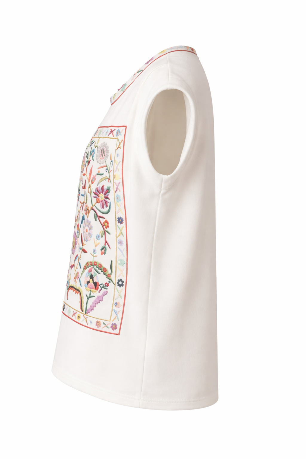 Top Ecru FLORAL-Universum