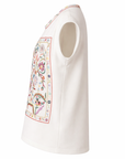 Top Ecru FLORAL-Universum