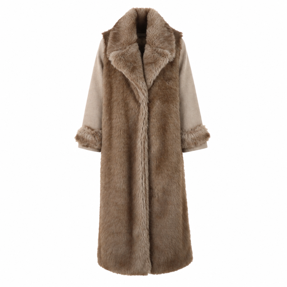 King Kong Fango two-tone coat