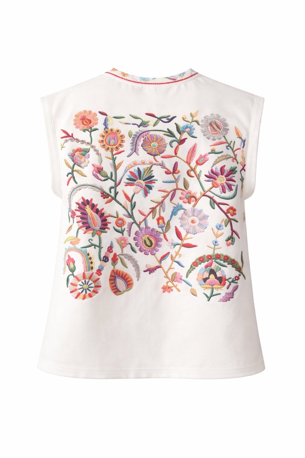 Top Ecru FLORAL-Universum
