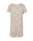 Robe tulle/sequins beige Antonello Serio
