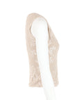 Top tulle/sequins beige Antonello Serio