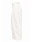 Pantalon baggy coton blanc