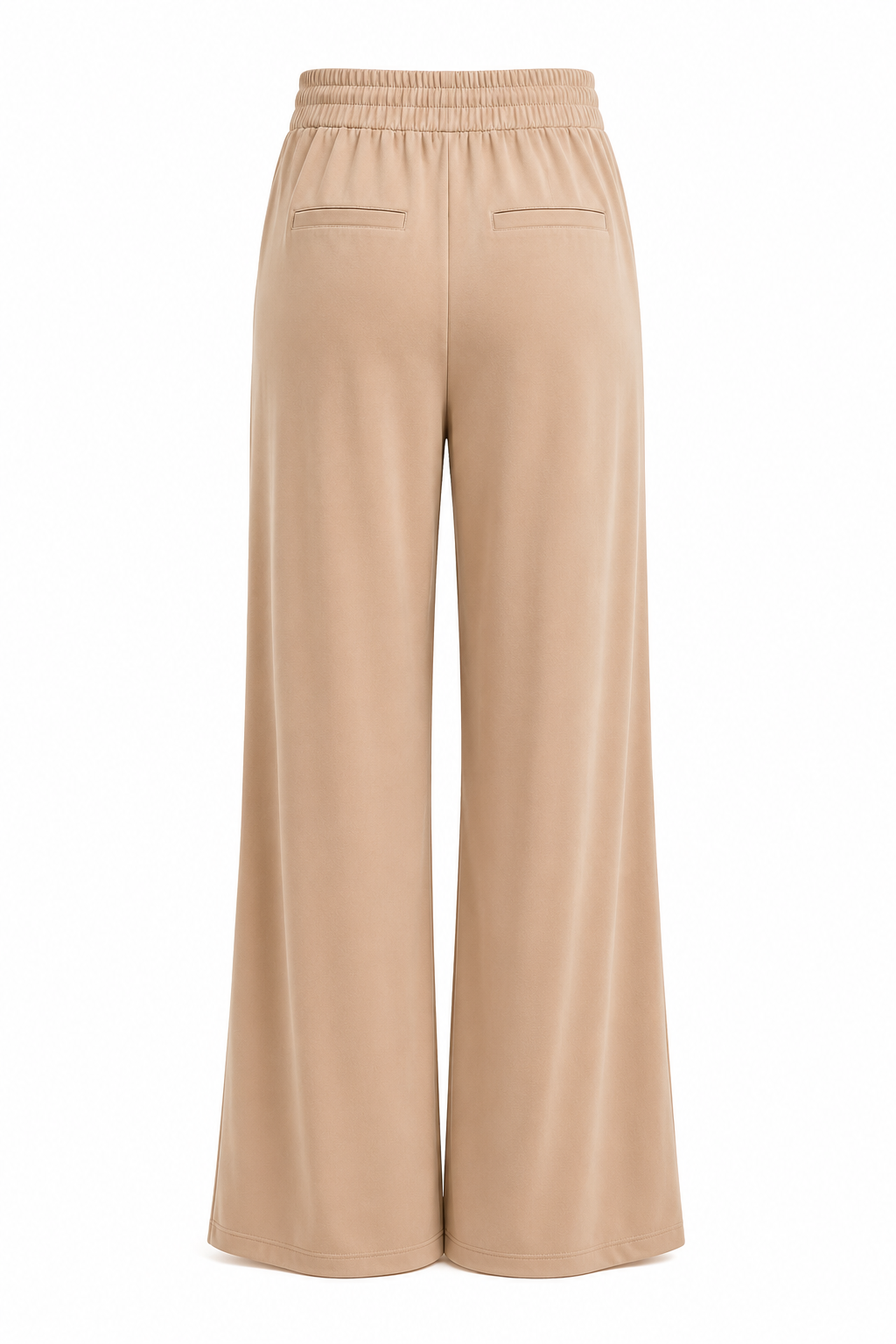 Pantalon Mariley fluide large beige