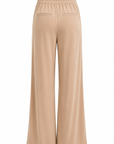 Pantalon Mariley fluide large beige