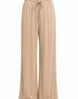 Pantalon Mariley fluide large beige