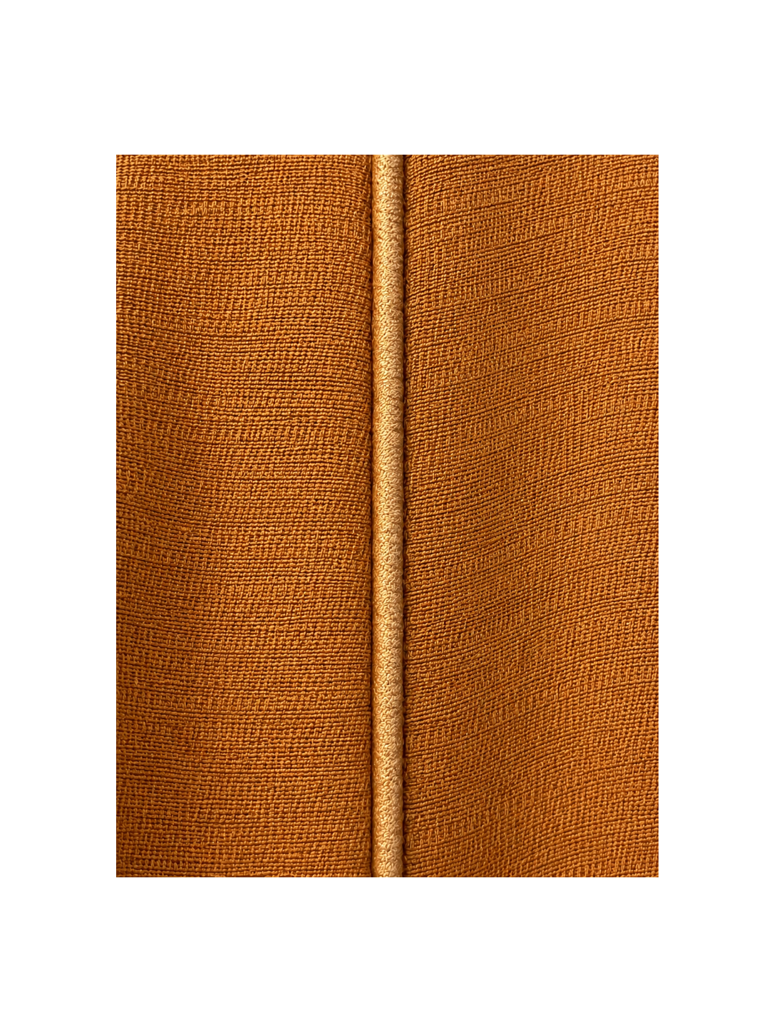 Pantalon Mariley lin fluide large cognac