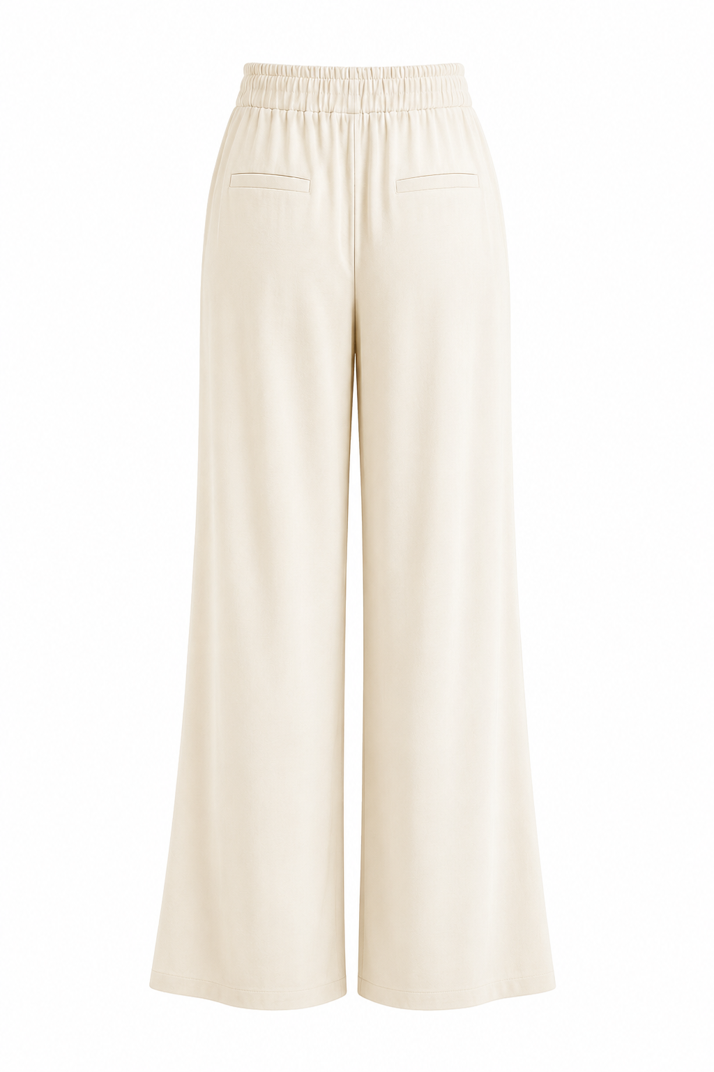 Pantalon Mariley fluide large écru