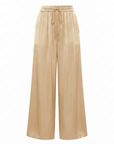 Pantalon fluide camel clair