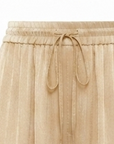 Pantalon fluide camel clair