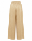 Pantalon fluide camel clair