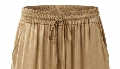 Pantalon fluide camel