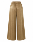 Pantalon fluide camel