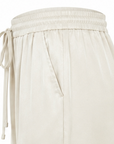 Pantalon fluide écru