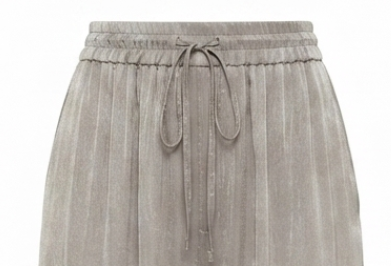 Pantalon fluide taupe clair