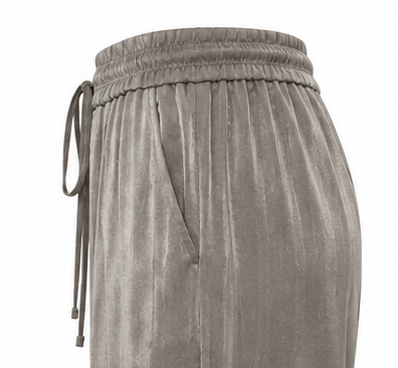 Pantalon fluide taupe