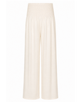 Pantalon lin écru taille smoke