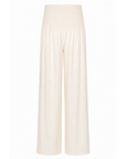 Pantalon lin écru taille smoke