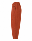 Pantalon balloon rouille à empiècement