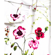 Pantalon FLORAL blanc