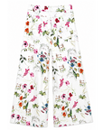 Pantalon FLORAL blanc