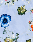 Pantalon FLORAL bleu