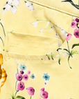 Pantalon FLORAL jaune