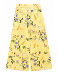 Pantalon FLORAL jaune