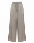 Pantalon fluide taupe clair