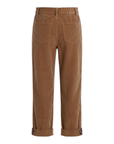 Pantalon velours côtelé camel