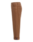 Pantalon velours côtelé camel