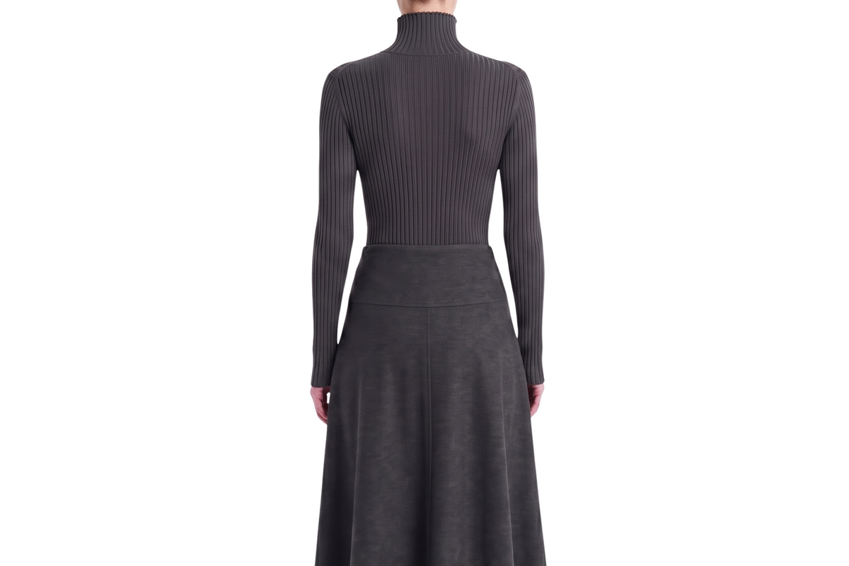 Pull chaussette laine anthracite Interdee