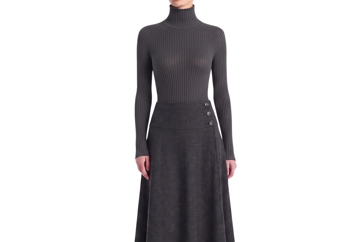 Pull chaussette laine anthracite Interdee