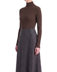 Pull chaussette laine cacao Interdee