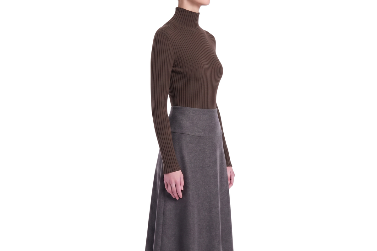 Pull chaussette laine cacao Interdee