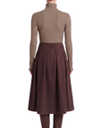 Pull chaussette laine taupe Interdee